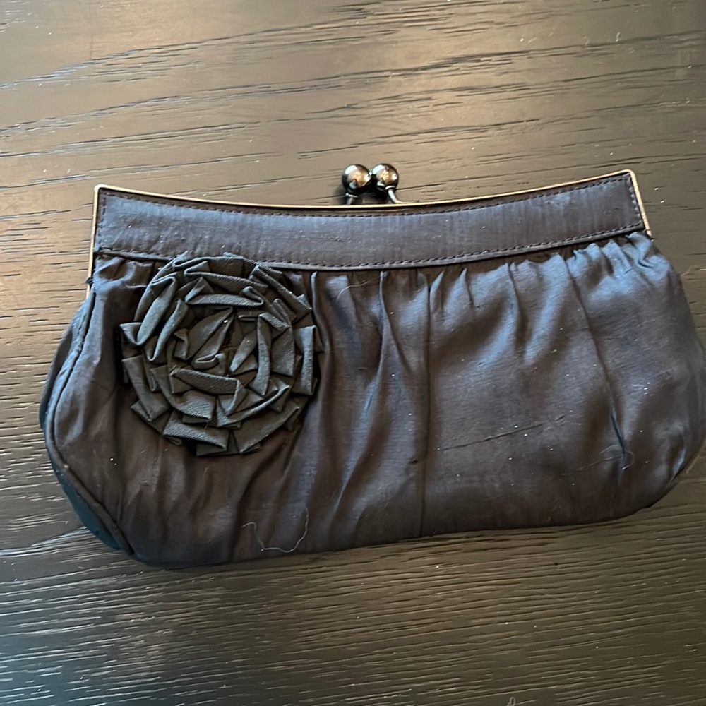 White House Black Market cloth evening bag